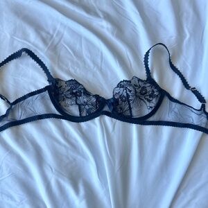 Agent Provocateur Jayce Navy Blue Bralette 32D